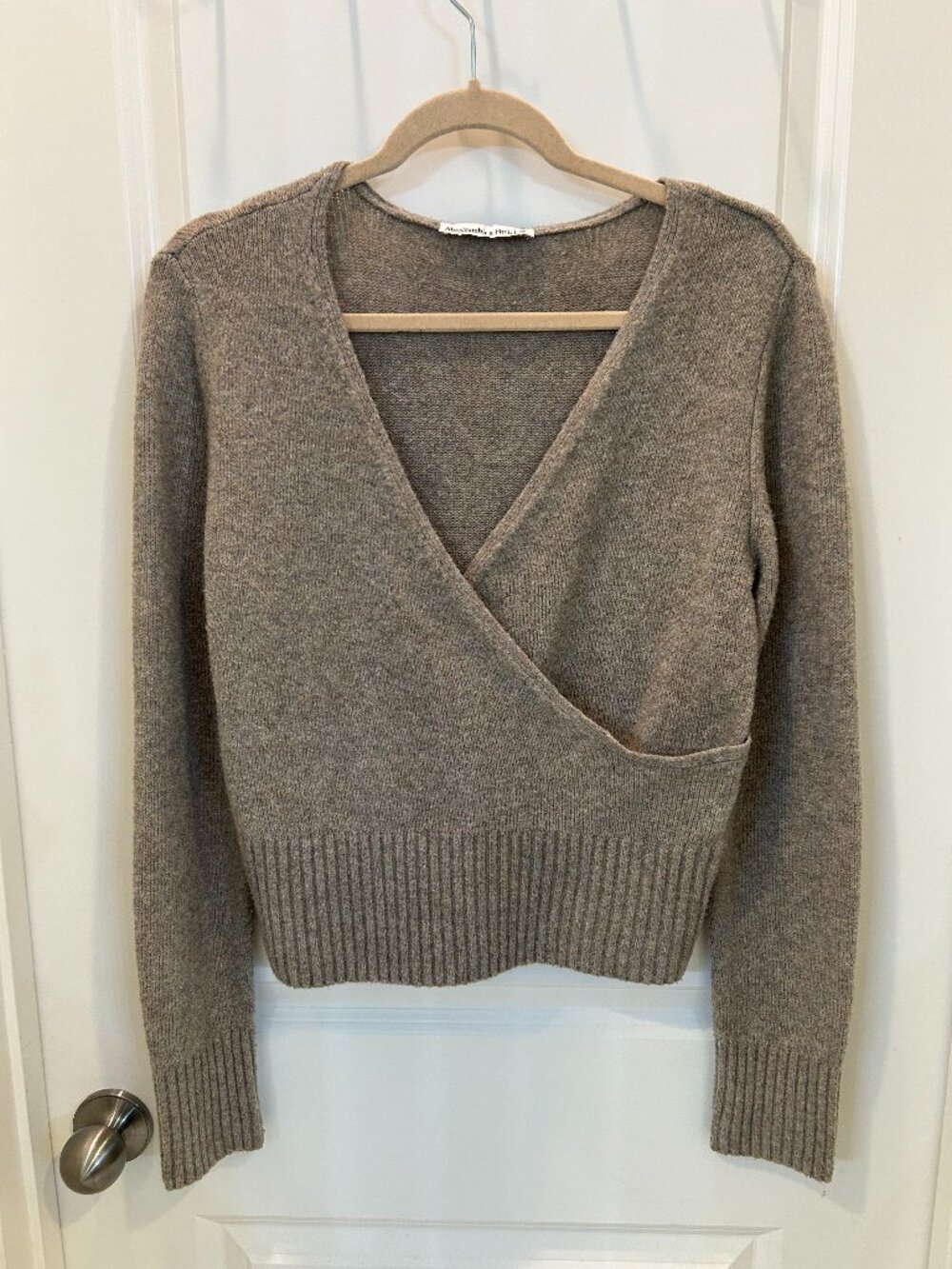 Abercrombie Faux Wrap Sweater